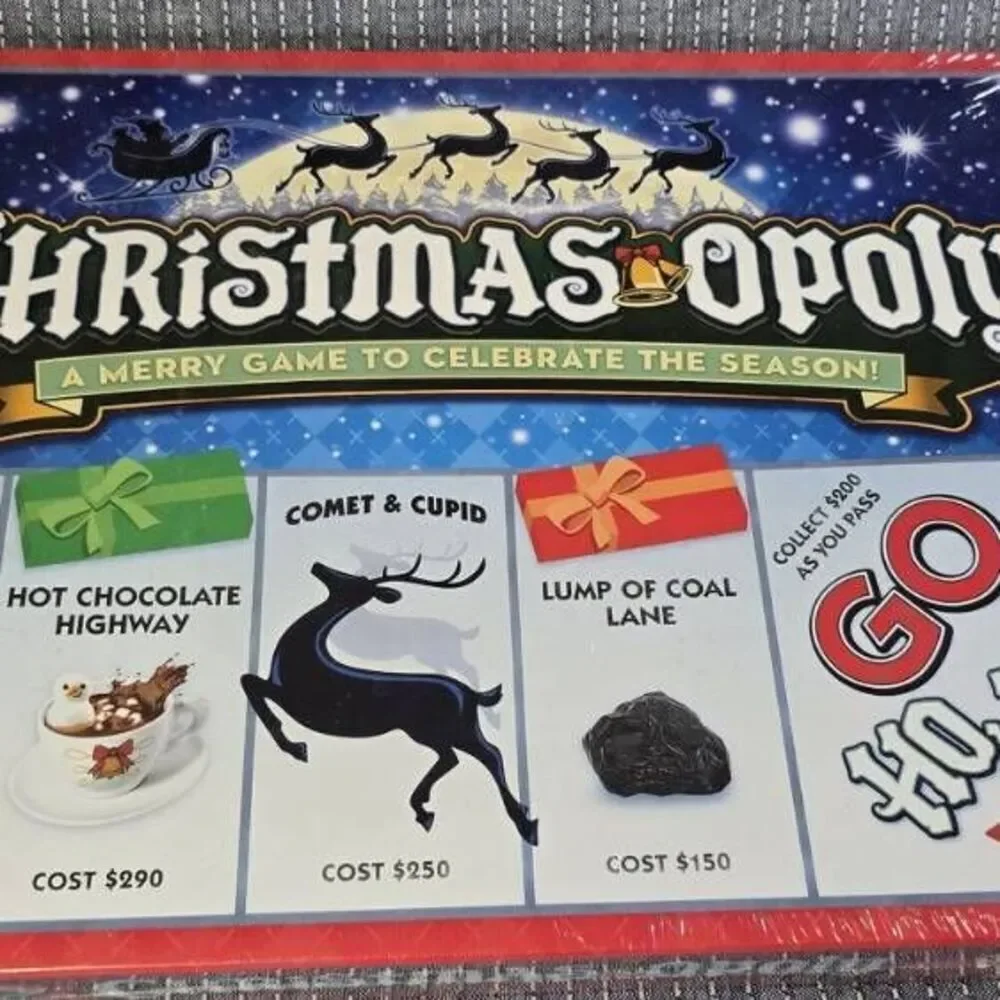 Christmas-Opoly Board Game